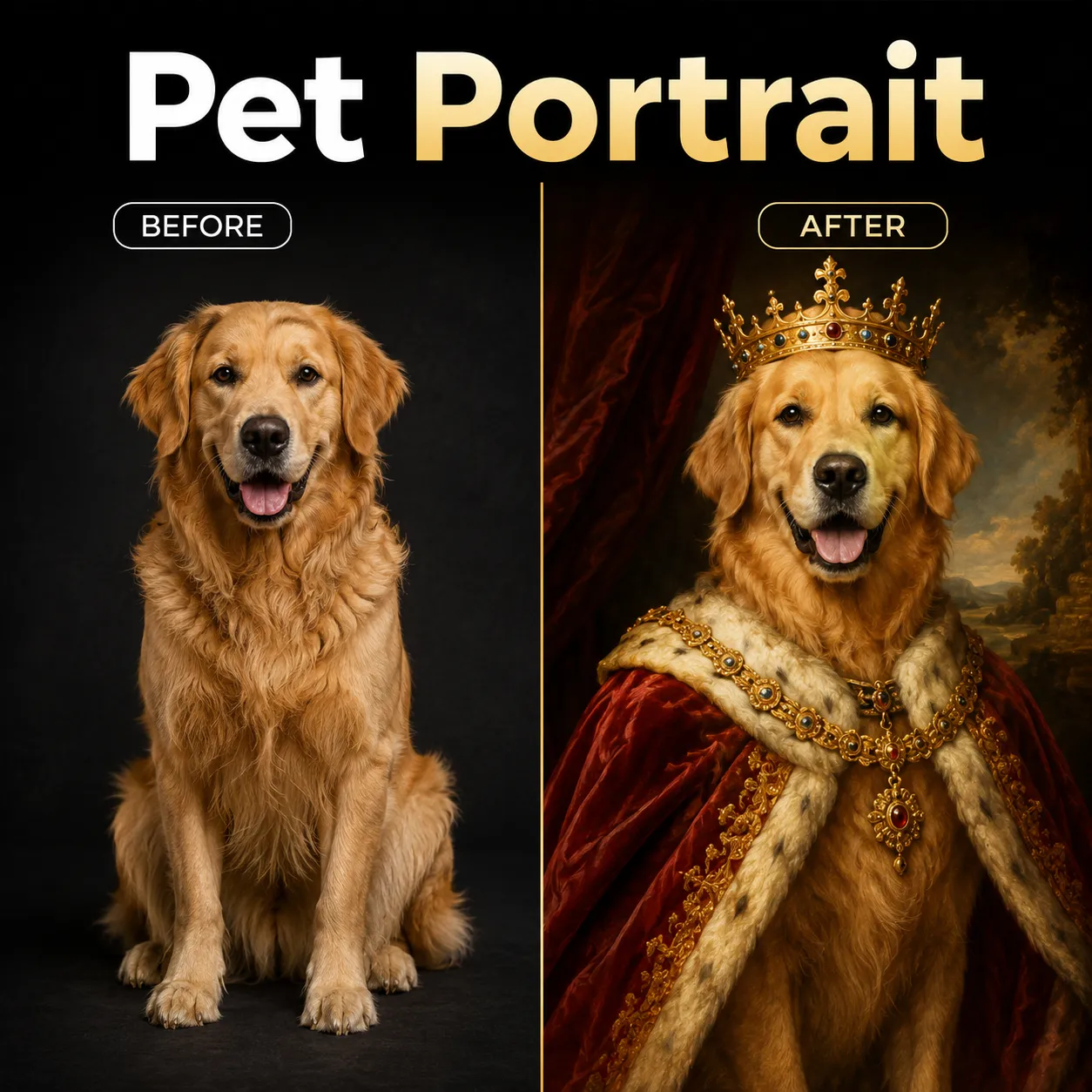 AI Pet Portrait Generator