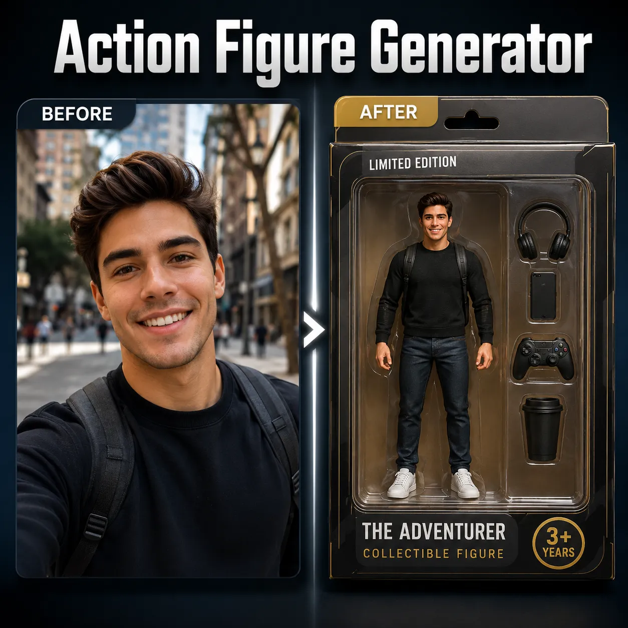 AI Action Figure Generator