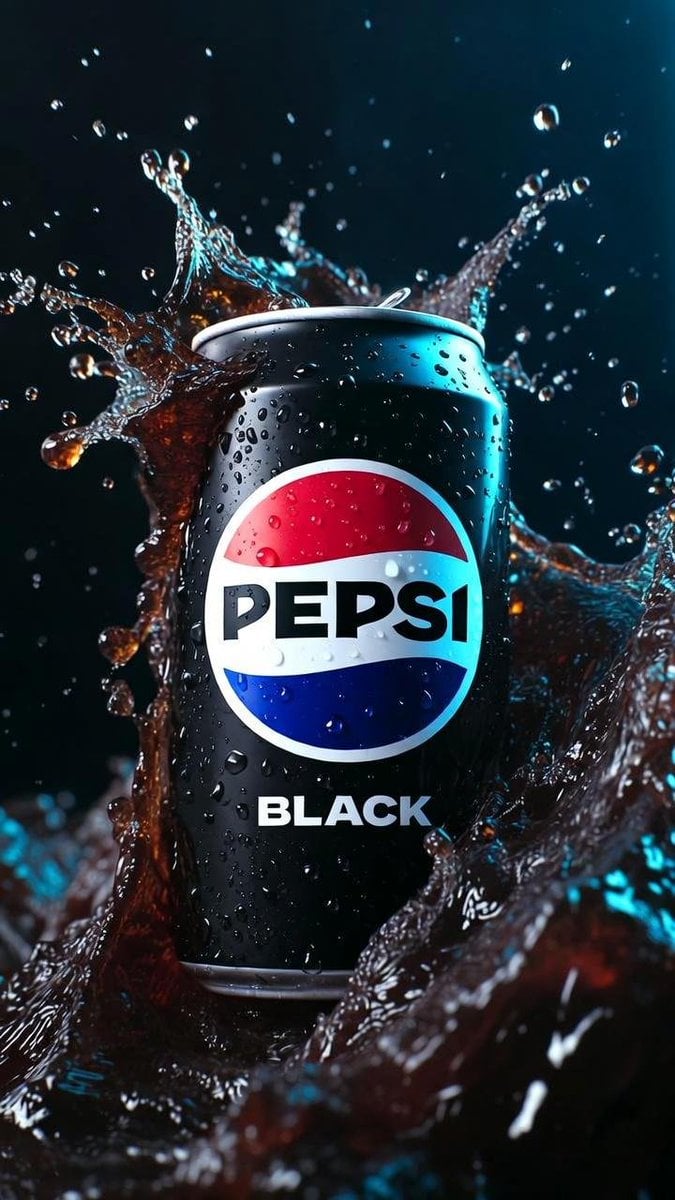 Photographie Produit Hyper-Réaliste Canette Pepsi Black avec Condensation