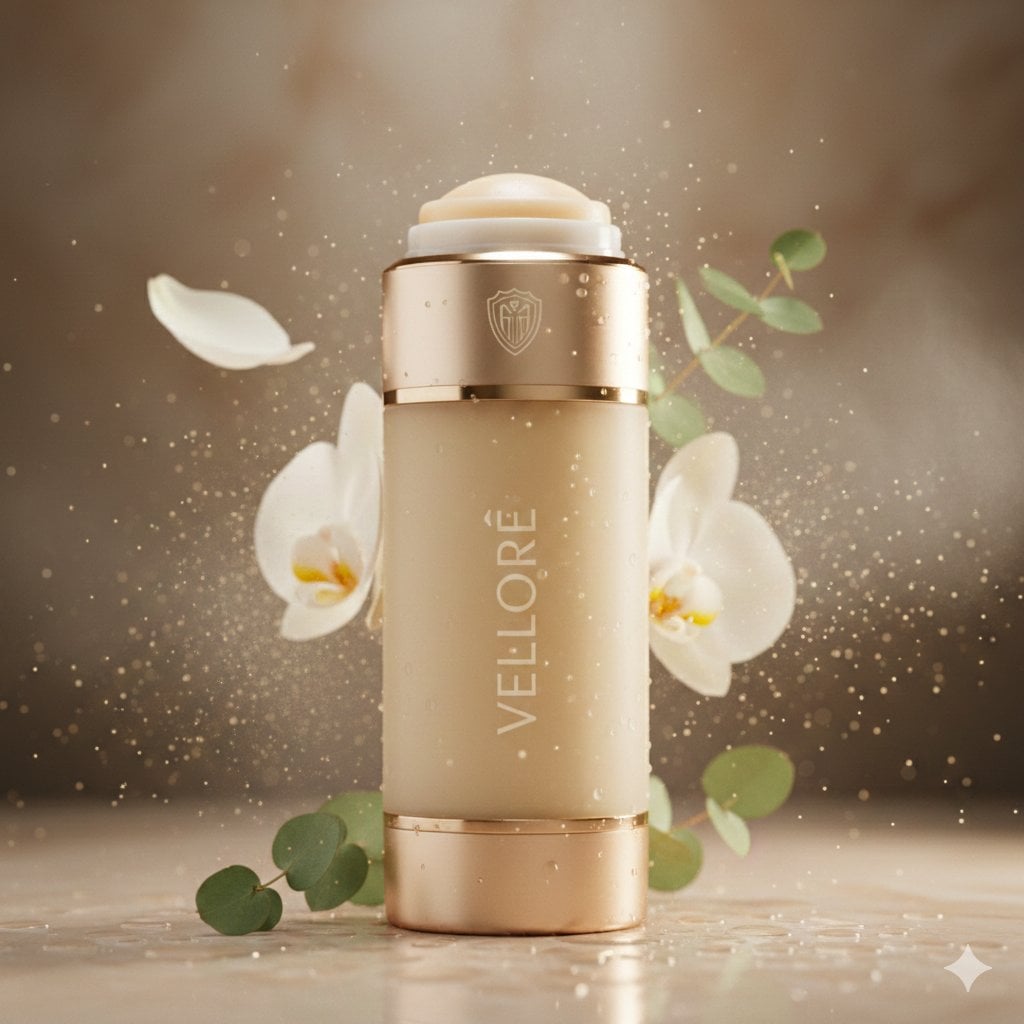 VELORÉ Pure Aura Luxury Deodorant Cinematic Advertising Photography
