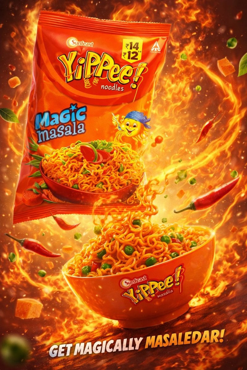 8K Cinematic [BRAND NAME] Instant Noodles Commercial Advertisement