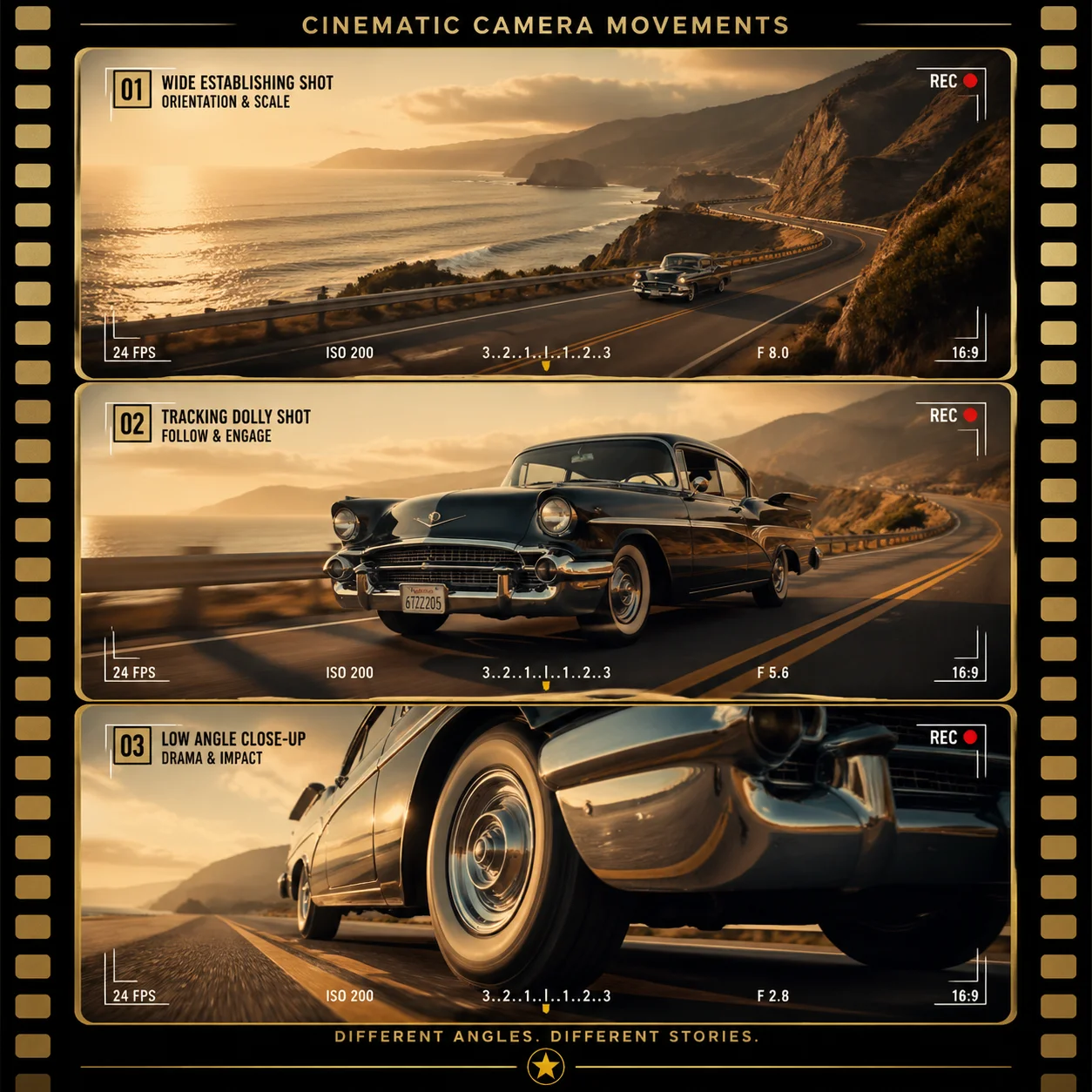 Trabajo de Cámara Cinematográfico Example