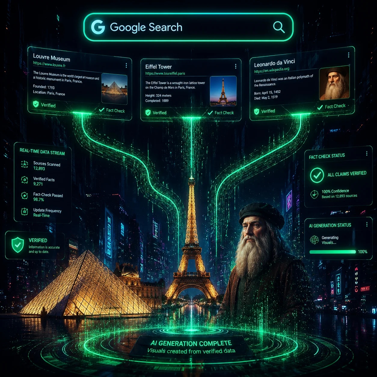 Google Search Grounding Example