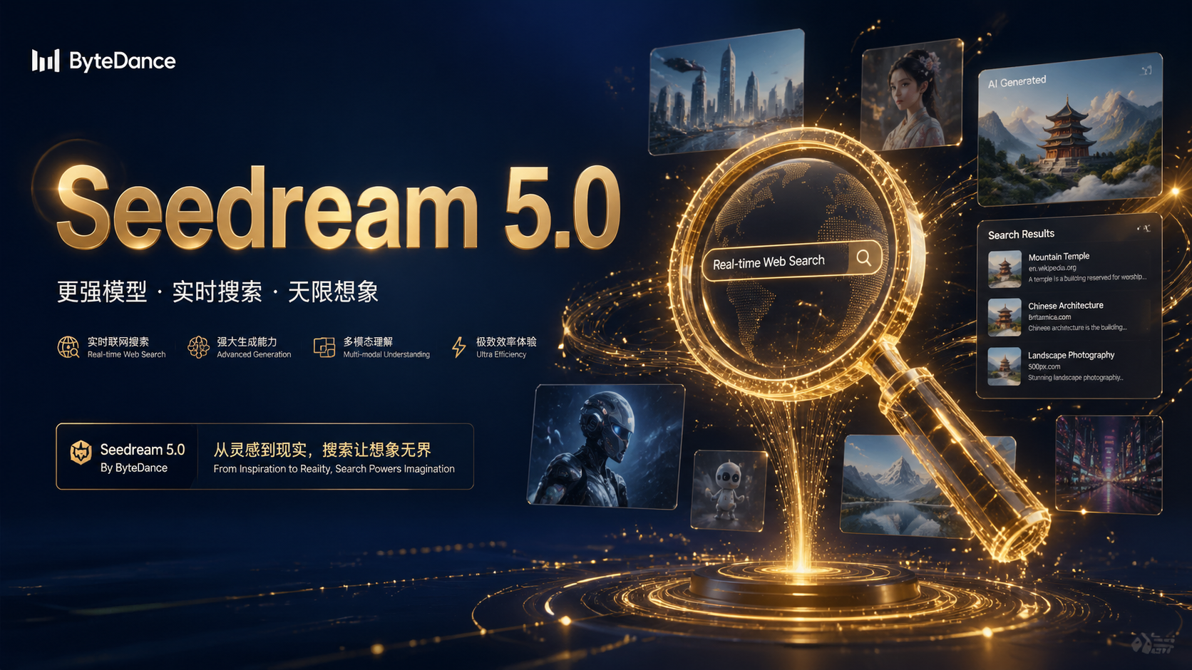 À propos de Seedream 5.0 — Générateur d'images IA avec recherche web